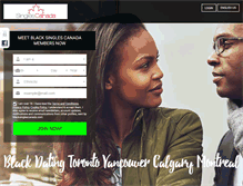 Tablet Screenshot of blacksinglescanada.com